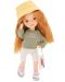 Мека кукла Orange Toys Sweet Sisters - Съни със зелен пуловер, 32 cm - 1t