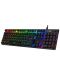 Механична клавиатура HyperX - Alloy Origins, HyperX Aqua, RGB, черна - 3t