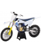 Метален мотоциклет Newray - 2019 Husqvarna FC450, 1:12 - 1t