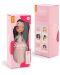 Мека кукла Orange Toys Sweet Sisters - Тина с розова рокля на пайети, 32 cm - 2t