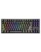 Механична клавиатура Genesis - Thor 404 TKL, Kailh box brown, RGB, черна - 1t