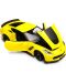 Метална кола Welly - Chevrolet Corvette Z06, 1:24, жълт - 2t