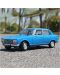 Метална кола Welly - 1975 Peugeot 504, синя, 1:24 - 5t