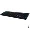 Механична клавиатура Logitech - G915, US Layout, linear switches, черна - 3t