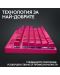 Механична клавиатура Logitech - G Pro X TKL, безжична, Tactile GX, розова - 9t