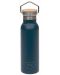 Метална бутилка Lassig - Adventure, 460 ml, синя - 1t