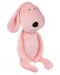 Мека играчка за гушкане Bali Bazoo - Dog, 58 cm, розова - 2t