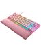 Механична клавиатура Razer - Huntsman V2 TKL, Red, RGB, Quartz - 5t