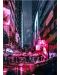 Метален постер Displate - Cyberpunk City - 1t