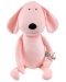 Мека играчка за гушкане Bali Bazoo - Dog, 58 cm, розова - 1t