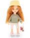 Мека кукла Orange Toys Sweet Sisters - Съни със зелен пуловер, 32 cm - 3t