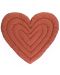 Меко килимче за игра ChildHome - Heart, 120 cm - 1t