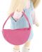 Мека кукла Orange Toys Sweet Sisters - Мия със синя рокля без ръкави, 32 cm - 5t