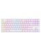 Механична клавиатура Genesis - Thor 404 TKL, Kailh box brown, RGB, бяла - 1t