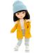 Мека кукла Orange Toys Sweet Sisters - Лилу с парка в цвят горчица, 32 cm - 1t