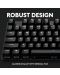 Механична клавиатура Logitech - G413 TKL SE, tactile, LED, черна - 6t