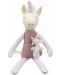 Мека кукла The Puppet Company - Еднорог с бебе, 30 cm - 2t