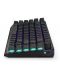 Механична клавиатура Endorfy - Thock 75%, безжична, Red, RGB, черна - 7t