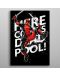 Метален постер Displate - Deadpool: Here he comes - 3t