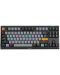 Механична клавиатура Marvo - KG980-B, Blue switches, RGB, черна - 1t