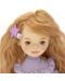 Мека кукла Orange Toys Sweet Sisters - Съни с лилав пуловер, 32 cm - 4t