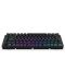 Механична клавиатура Endorfy - Thock 75%, безжична, Red, RGB, черна - 5t