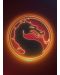 Метален постер Displate Games: Mortal Kombat - Dragon Logo - 1t