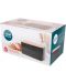 Метална кутия за хляб с бамбуков капак ADS - 33.5 х 17 х 19 cm, черна - 5t