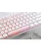 Mеханична клавиатура Ducky - One 3 Pure White TKL, Silent Red, RGB, бяла - 3t