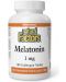Melatonin, 1 mg, 180 сублингвални таблетки, Natural Factors - 1t