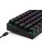 Mеханична клавиатура Redragon - Deimos K599, безжична, Red, RGB, черна - 3t