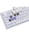Механична клавиатура Genesis - Thor 404 TKL, Kailh box brown, RGB, бяла - 8t