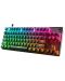 Механична клавиатура SteelSeries - Apex 9 TKL US, OptiPoint, RGB, черна - 2t