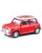 Метален автомобил Newray - 1959 Mini Cooper, 1:32, червен - 1t