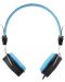 Слушалки Microlab - K300, черни/сини - 3t