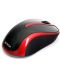 Мишка A4tech - G3-280N, оптична, безжична, черна/червена - 3t