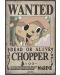 Мини плакат GB eye Animation: One Piece - Chopper Wanted Poster (Series 2) - 1t