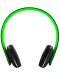 Безжични слушалки с микрофон Microlab - T2, черни/зелени - 1t