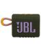 Портативна колонка JBL - Go 3, зелена - 3t