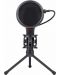 Микрофон Redragon - Quasar 2 GM200, стойка и филтър, черен - 3t