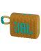 Портативна колонка JBL - Go 3, водоустойчива, жълта - 2t