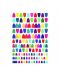 Творчески комплект Avenue Mandarine Multi Activity – Оцветяване, връзване и  стикери - 4t