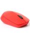 Мишка RAPOO - M100 Silent, оптична, безжична, червена - 4t
