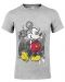 Тениска Micky Mouse - Tap, сива, размер M - 1t