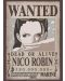 Мини плакат GB eye Animation: One Piece - Nico Robin Wanted Poster - 1t