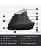 Мишка Logitech - MX Vertical Advanced, оптична, безжична, сива - 7t