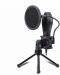 Микрофон Redragon - Quasar 2 GM200, стойка и филтър, черен - 1t
