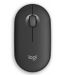 Мишка Logitech - Pebble Mouse 2 M350s, оптична, безжична, Graphite - 1t
