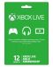 Xbox Live 12 месечен абонамент - 1t