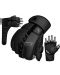 MMA ръкавици RDX - F6 Kara Grappling Gloves,  черни - 2t